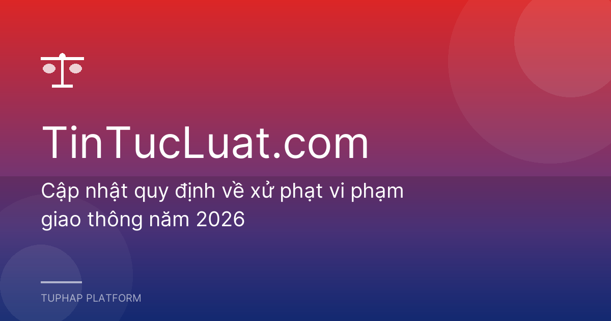 Tin pháp luật mới