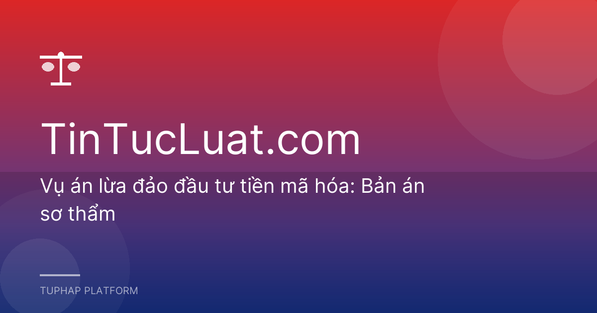 Vụ án nổi bật